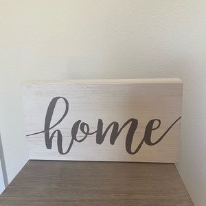Home sign
